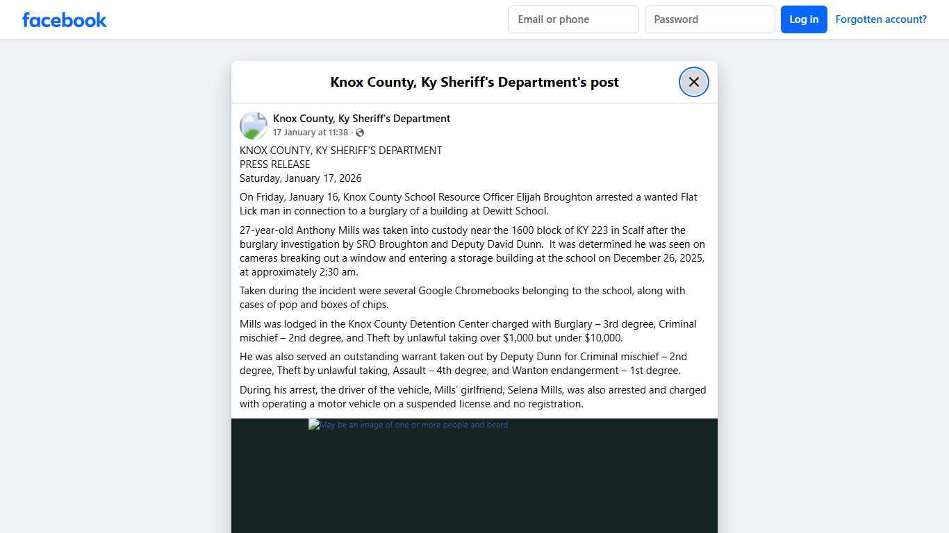 KNOX COUNTY, KY... - Knox County, Ky Sheriff's Department Facebook