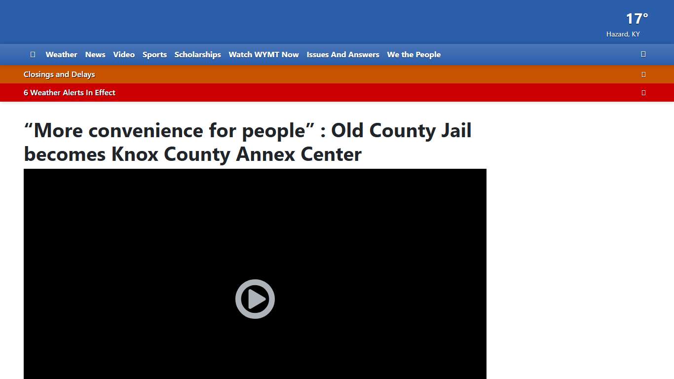 “More convenience for people” : Old County Jail becomes Knox County Annex Center